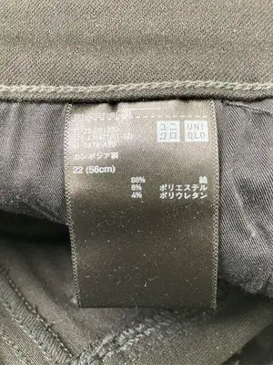 UNIQLO JEANS/ユニクロジーンズ/デニムパンツ/パンツ/ブラック/22(56cm)