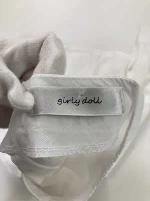 girly doll/ガーリードール/シャツ/ブラウス/トップス/ホワイト