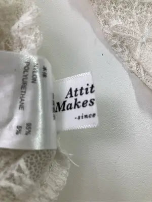 Attitude makes style!/アティチュードメイクススタイル/Tシャツ/カットソー/トップス/ホワイト/F