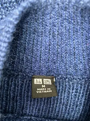 UNIQLO/ユニクロ/ニット/セーター/トップス/ブルー/M