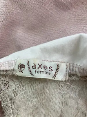 axes femme/アクシーズファム/シャツ/ブラウス/トップス/ピンク/M
