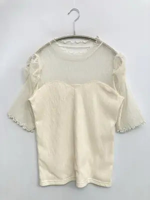Heather/ヘザー/Tシャツ/カットソー/トップス/アイボリー/F