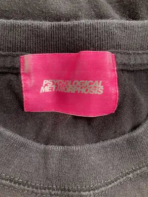 PSYCHOLOGICAL METAMORPHOSIS/Tシャツ/カットソー/トップス/ブラック