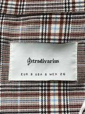 stradivarius/ストラディバリウス/テーラードジャケット/ジャケット/アウター/ブラウン/USA S