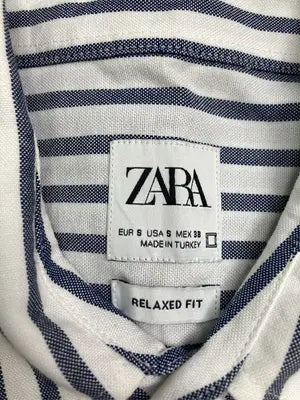 ZARA/ザラ/シャツ/ブラウス/トップス/ホワイト/EUR S/USA S/MEX 38