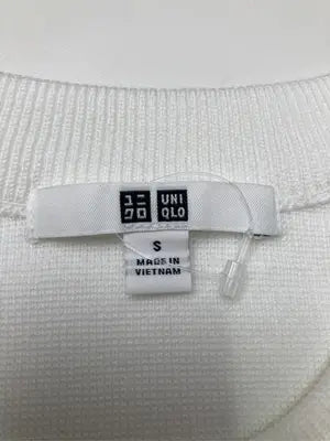 UNIQLO/ユニクロ/Tシャツ/カットソー/トップス/ホワイト/S