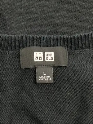UNIQLO/ユニクロ/ニット/セーター/トップス/ブラック/L