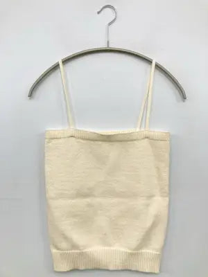 mily bilet/キャミソール/トップス/アイボリー/M