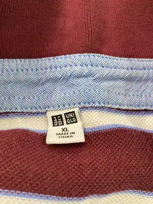 UNIQLO/ユニクロ/ポロシャツ/トップス/レッド/XL