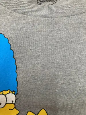 THE Simpsons/ザシンプソンズ/Tシャツ/カットソー/トップス/グレー/2X