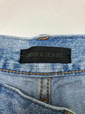 UNIQLO JEANS/ユニクロジーンズ/デニムパンツ/パンツ/スカイブルー/31(79cm)
