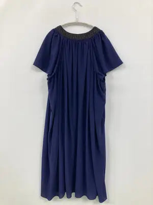 wellcolor/ワンピース/ワンピース/ドレス/ブルー/L