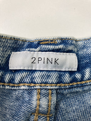 2PINK/ツーピンク/デニムパンツ/パンツ/ブルー/67-97