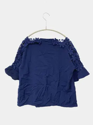 tocco closet/シャツ/ブラウス/トップス/ネイビー/M-L