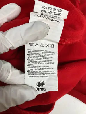 errea/ジャージ/トラックジャケット/トップス/レッド/XL