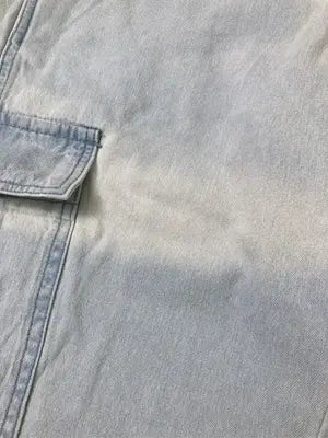 reebox/デニムパンツ/パンツ/スカイブルー/M