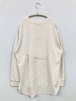 AQUAHISTORY/Tシャツ/カットソー/トップス/アイボリー/L