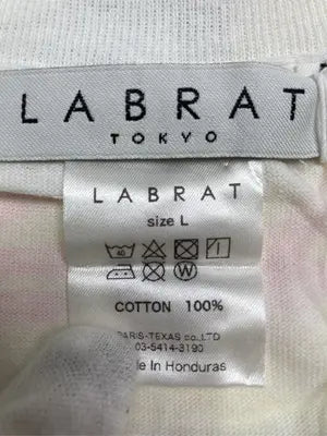LABRAT TOKYO/Tシャツ/カットソー/トップス/ホワイト/L