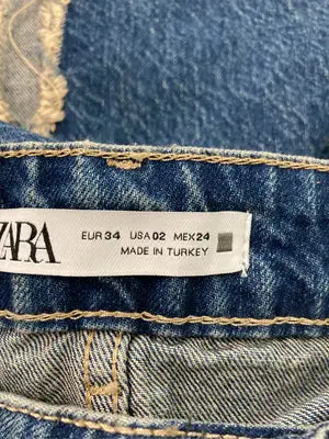 ZARA/ザラ/デニムパンツ/パンツ/ブルー/EUR 34