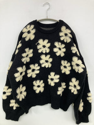 ニット/セーター/トップス/ブラック/F