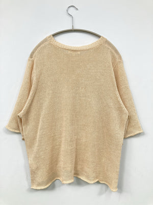 DEMYLEE/デミリー/ニット/セーター/トップス/ベージュ/S