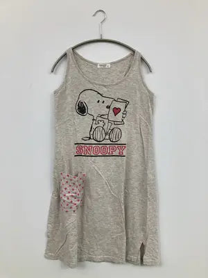 PEANUTS/ピーナッツ/ワンピース/ワンピース/ドレス/グレー/S