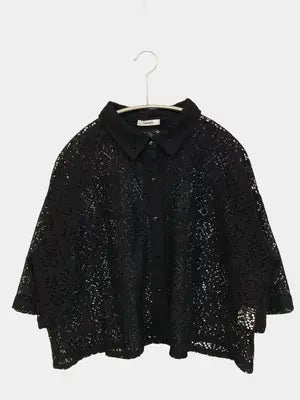 Lutique/ルティーク/シャツ/ブラウス/トップス/ブラック/L