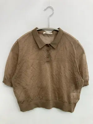 OPEN SESAME CLUB/ポロシャツ/トップス/ブラウン