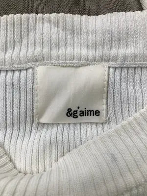 &g`aime/ゲーム/Tシャツ/カットソー/トップス/ホワイト/FREE
