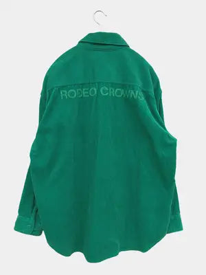 RODEO CROWNS/ロデオクラウンズ/シャツ/ブラウス/トップス/グリーン/M