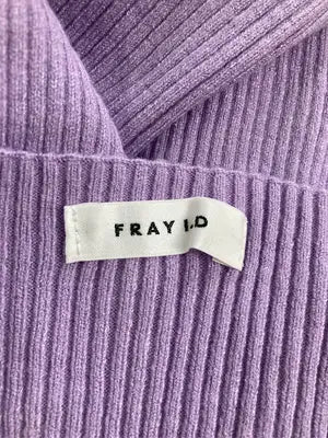 FRAY I.D/フレイアイディー/ニット/セーター/トップス/パープル/F