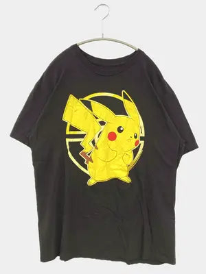 POKEMON/Tシャツ/カットソー/トップス/ブラック/L