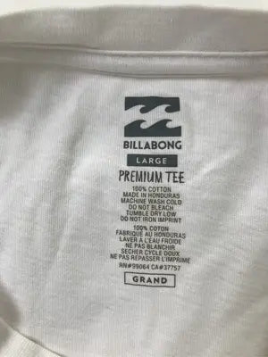 BILLABONG/ビラボン/Tシャツ/カットソー/トップス/ホワイト/LARGE