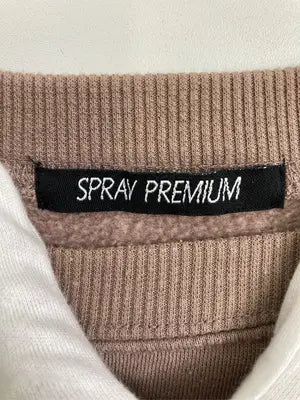 SPRAY PREMIUM/スプレイプレミアム/スウェット/トップス/ブラウン/M
