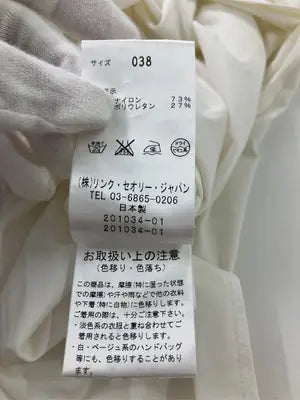 theory luxe/Tシャツ/カットソー/トップス/ホワイト/038