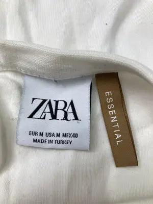 ZARA/ザラ/Tシャツ/カットソー/トップス/ホワイト/M