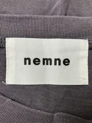 nemne/ネンネ/Tシャツ/カットソー/トップス/グレー/S