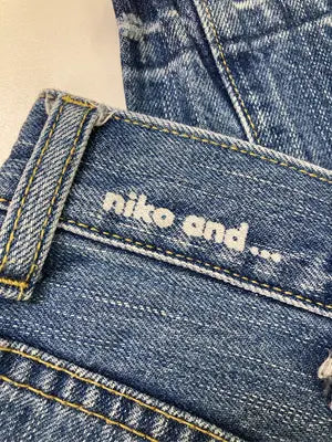 niko and .../ニコアンド/デニムパンツ/パンツ/ブルー/M