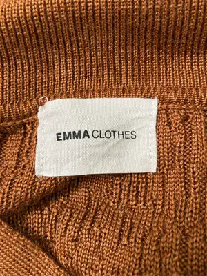 EMMA CLOTHES/エマクローズ/ニット/セーター/トップス/ブラウン/L