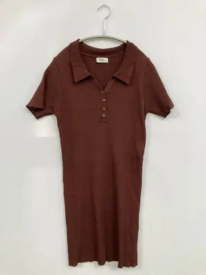 Evris/エヴリス/Tシャツ/カットソー/トップス/ブラウン/F