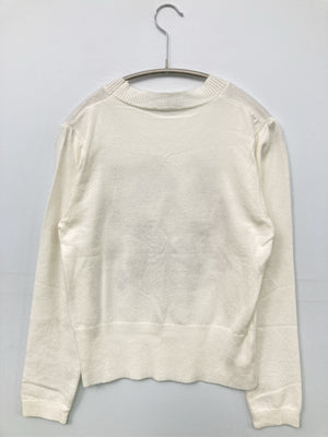 ニット/セーター/トップス/ホワイト