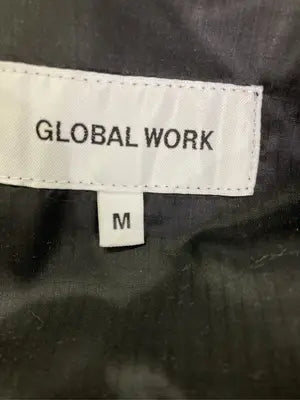 GLOBAL WORK/グローバルワーク/ノーカラーコート/ジャケット/アウター/ブラック/M
