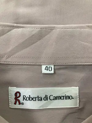 roberta di camerino/ロベルタディカメリーノ/シャツ/ブラウス/トップス/ブラウン/40