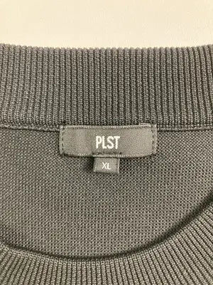 PLST/プラステ/Tシャツ/カットソー/トップス/ブラック/XL