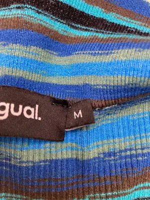 Desigual/デシグアル/ニット/セーター/トップス/ブルー/M