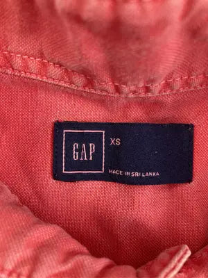 GAP/ギャップ/シャツ/ブラウス/トップス/レッド/XS