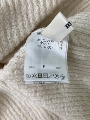 mystywoman/ミスティウーマン/ニット/セーター/トップス/ベージュ/F