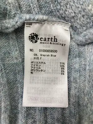earth music&ecology/アースミュージックアンドエコロジー/ニット/セーター/トップス/ブルー/F