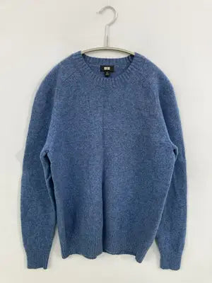UNIQLO/ユニクロ/ニット/セーター/トップス/スカイブルー/M