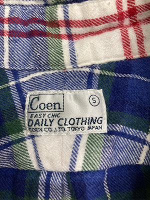 coen/コーエン/シャツ/ブラウス/トップス/ネイビー/S